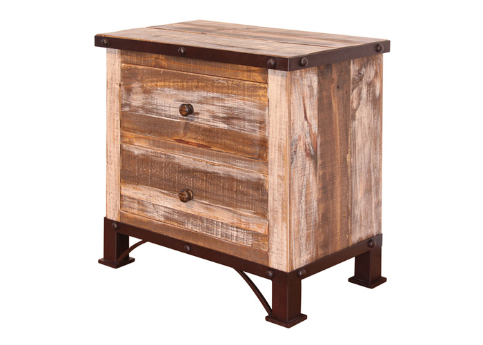 Artisan Home Antique 2 Drawer Nightstand