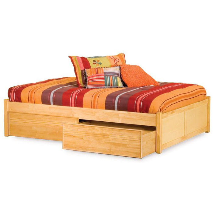 Atlantic Concord Full Storage Platform Bed
