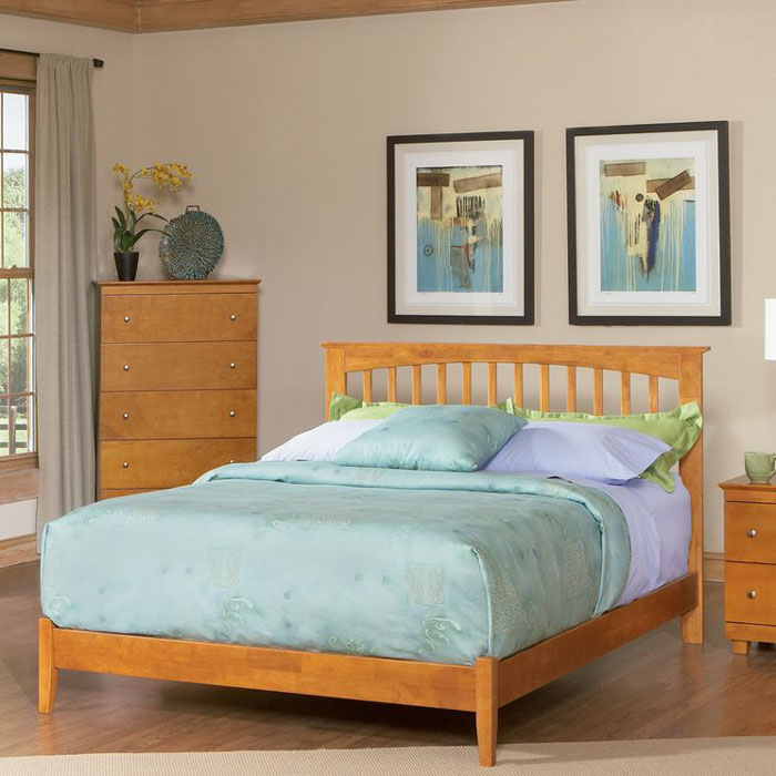 Atlantic Brooklyn Twin Slat Bed