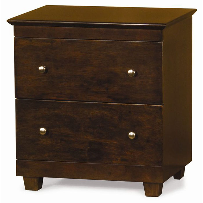 Atlantic Miami 2 Drawer Nightstand