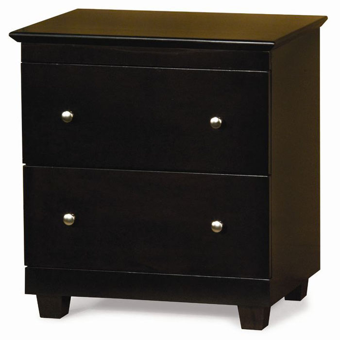 Atlantic Miami 2 Drawer Nightstand