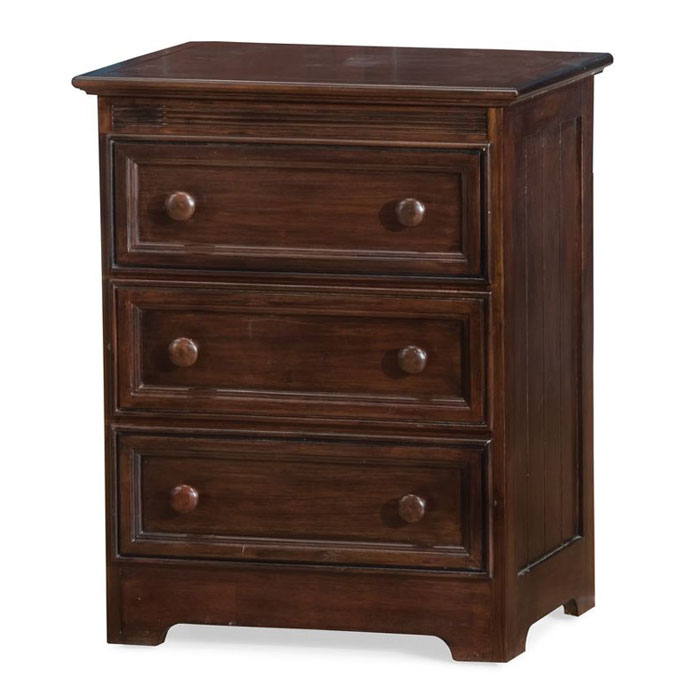 Atlantic Manhattan 3 Drawer Nightstand
