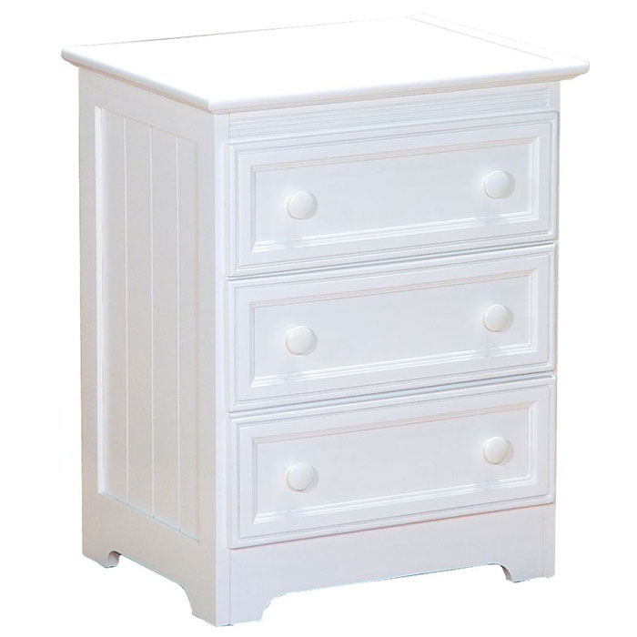 Atlantic Manhattan 3 Drawer Nightstand
