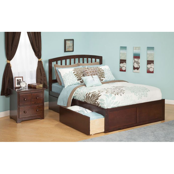 Atlantic Richmond Twin Bed with Drawers