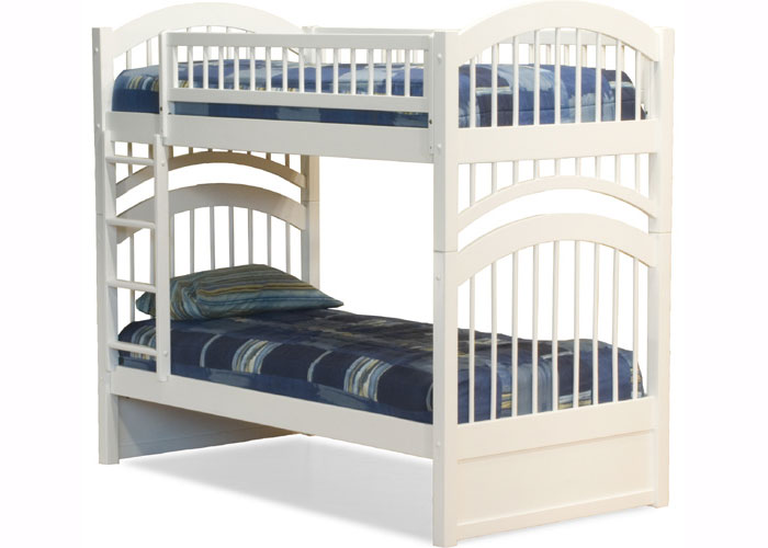 Atlantic Windsor Twin Over Twin Bunk Bed