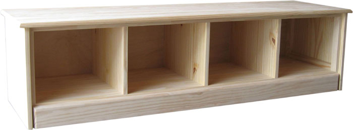 Bridgetown Bench With 4 Cubbies