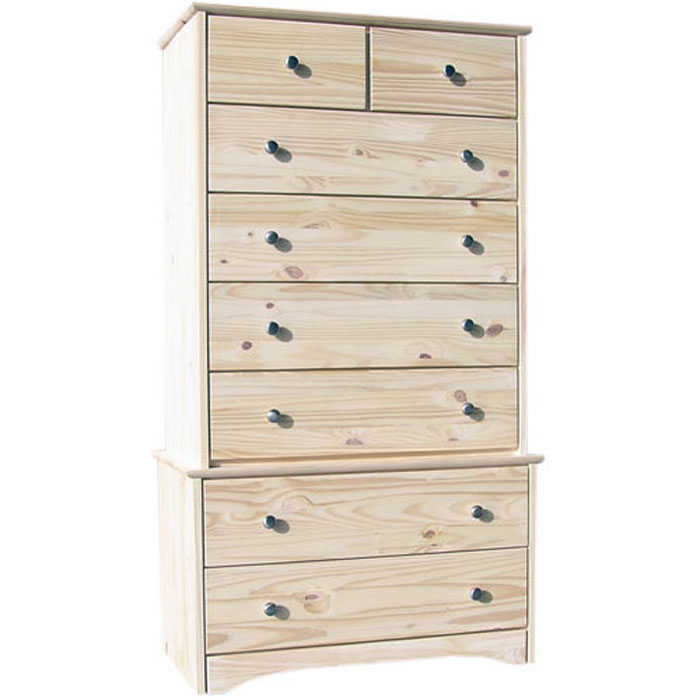Bridgetown 8 Drawer High Boy Dresser