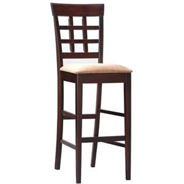 Coaster Mix & Match Wheat Back Bar Stool