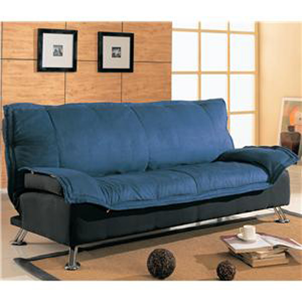 Coaster Plush Upholstered Convertible Sofa Bed