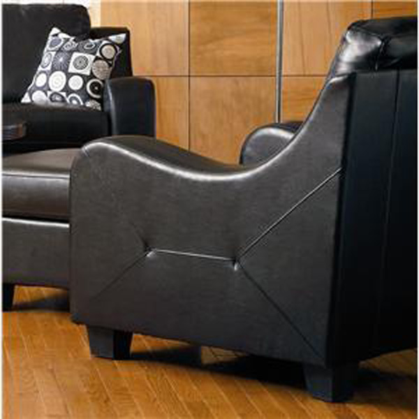 Coaster Java Contemporary Leather Chair