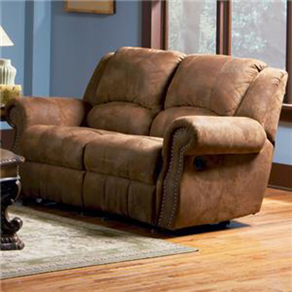 Coaster Rawlinson Casual Double Reclining Rocking Loveseat