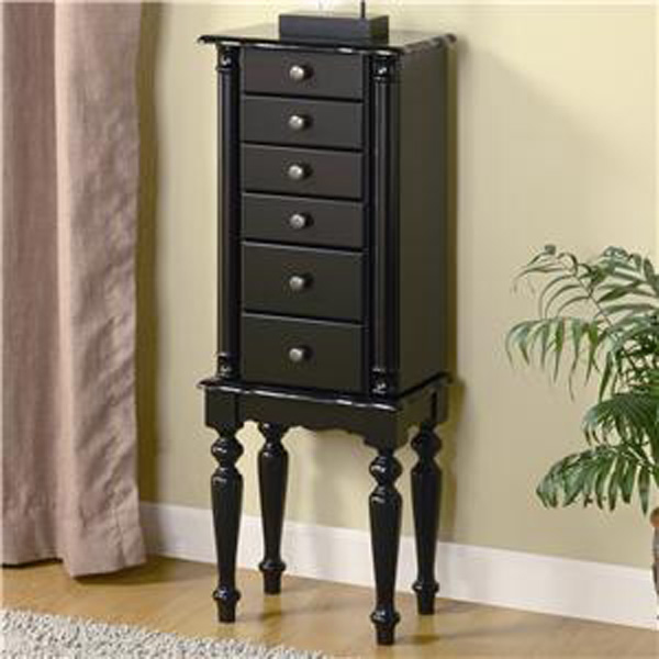 Coaster Black Jewelry Armoire