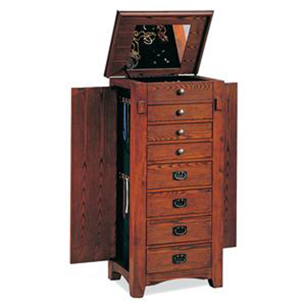Coaster Mission Jewelry Armoire