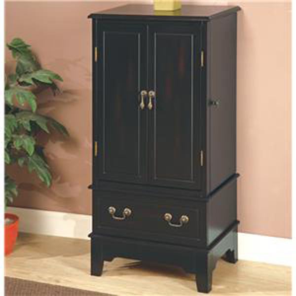 Coaster Black Jewelry Armoire