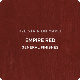 General Finishes Empire Red Dye Stain