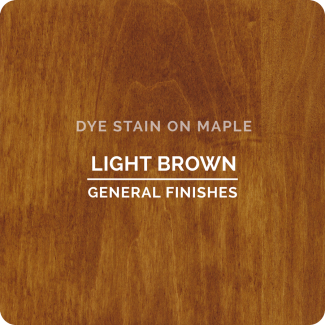 General Finishes Light Brown Dye Stain