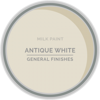 General Finishes Antique White Milk Paint