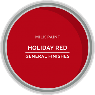 General Finishes Holiday Red Milk Paint