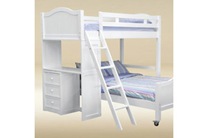Good Trading Twin Over Full Loft Bed