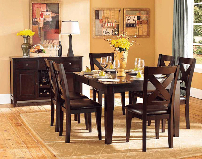 Homelegance Crown Point Dining Table Set