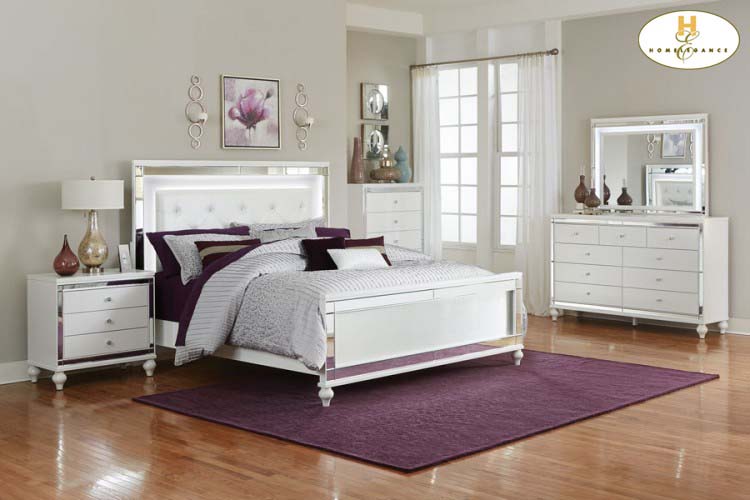 Homelegance Alonza Mirror, LED Lighting