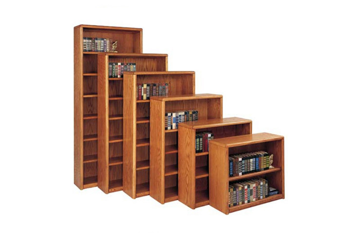 Silver Eagle Contemporary Oak Bookcase