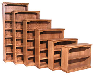 Silver Eagle Traditional Oak Bookcase
