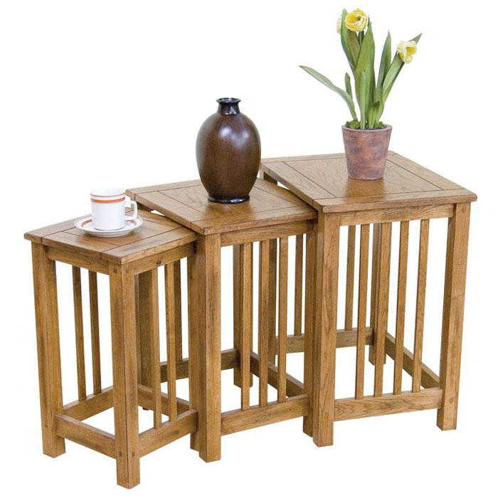 Sunny Designs Sedona 3 Piece Nesting Tables