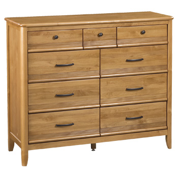 Whittier Pacific 9 Drawer Dresser