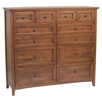 Whittier McKenzie 12 Drawer Dresser