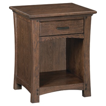 Whittier Prairie City 1 Drawer Nightstand