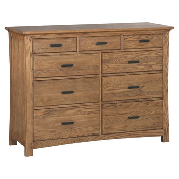 Whittier Prairie City 9 Drawer Dresser
