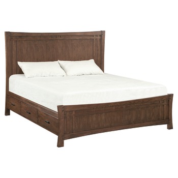 Whittier Prairie City King Panel Storage Bed