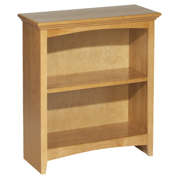 Whittier 29X24 Mckenzie Alder Bookcase Spice Finish