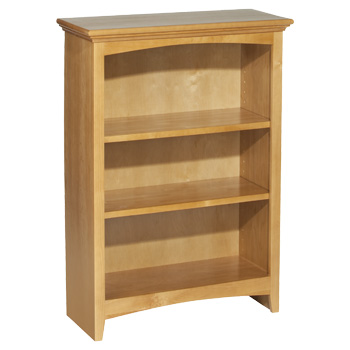Whittier 36X24 Mckenzie Alder Bookcase Spice Finish