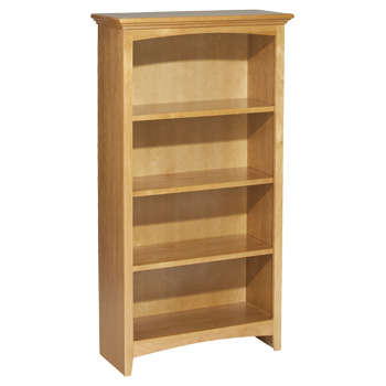 Whittier 48X24 Mckenzie Alder Bookcase Spice Finish