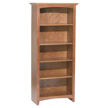Whittier 60X24 Mckenzie Alder Bookcase