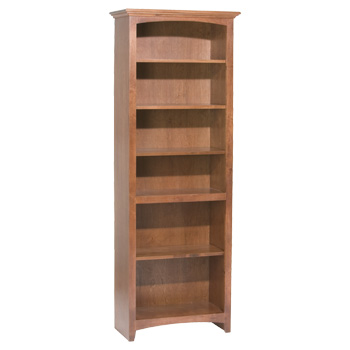 Whittier 72X24 Mckenzie Alder Bookcase