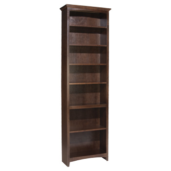 Whittier 84X24 Mckenzie Alder Bookcase