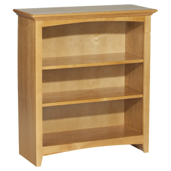Whittier 36X30 Mckenzie Alder Bookcase Spice Finish