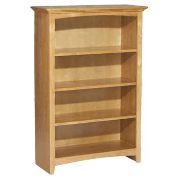 Whittier 48X30 Mckenzie Alder Bookcase Spice Finish