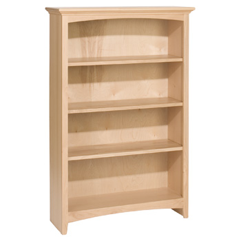 Whittier 48X30 Mckenzie Alder Bookcase