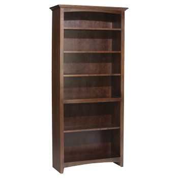 Whittier 72X30 Mckenzie Alder Bookcase