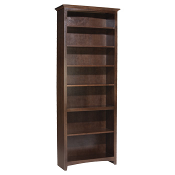Whittier 84X30 Mckenzie Alder Bookcase