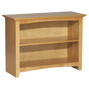 Whittier 29X36 Mckenzie Alder Bookcase Spice Finish