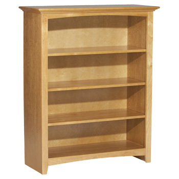 Whittier 48X36 Mckenzie Alder Bookcase Spice Finish