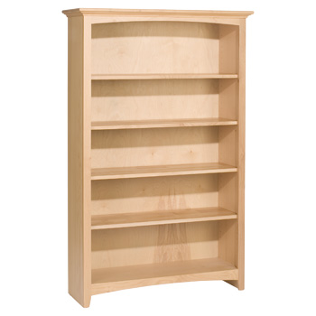 Whittier 60X36 Mckenzie Alder Bookcase