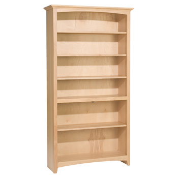 Whittier 72X36 Mckenzie Alder Bookcase