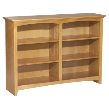 Whittier 36X48 Mckenzie Alder Bookcase Spice Finish