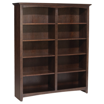 Whittier 60X48 Mckenzie Alder Bookcase